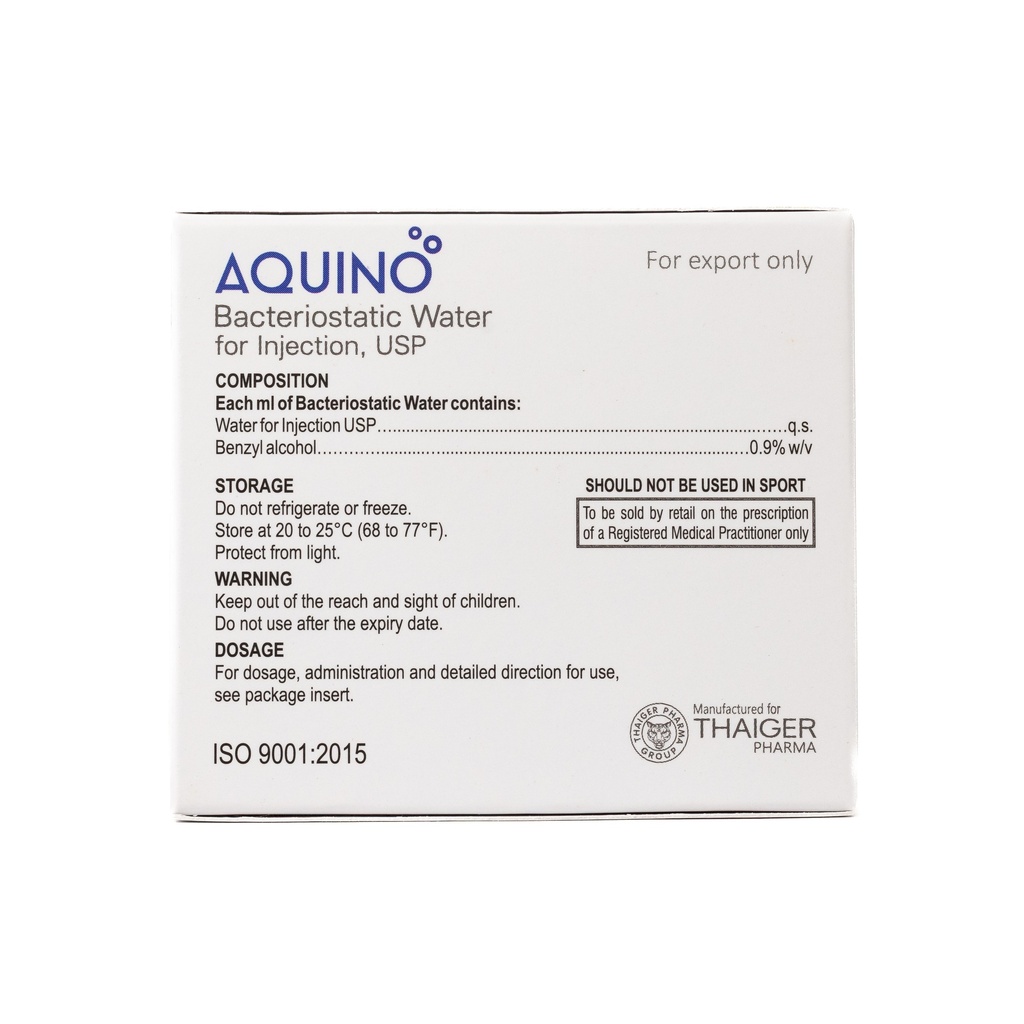 Aquino Bacteriostatic Water