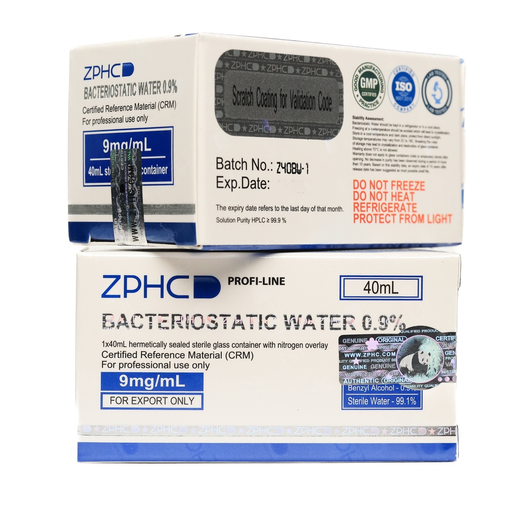 ZBHC Bacteriostatic  Water 