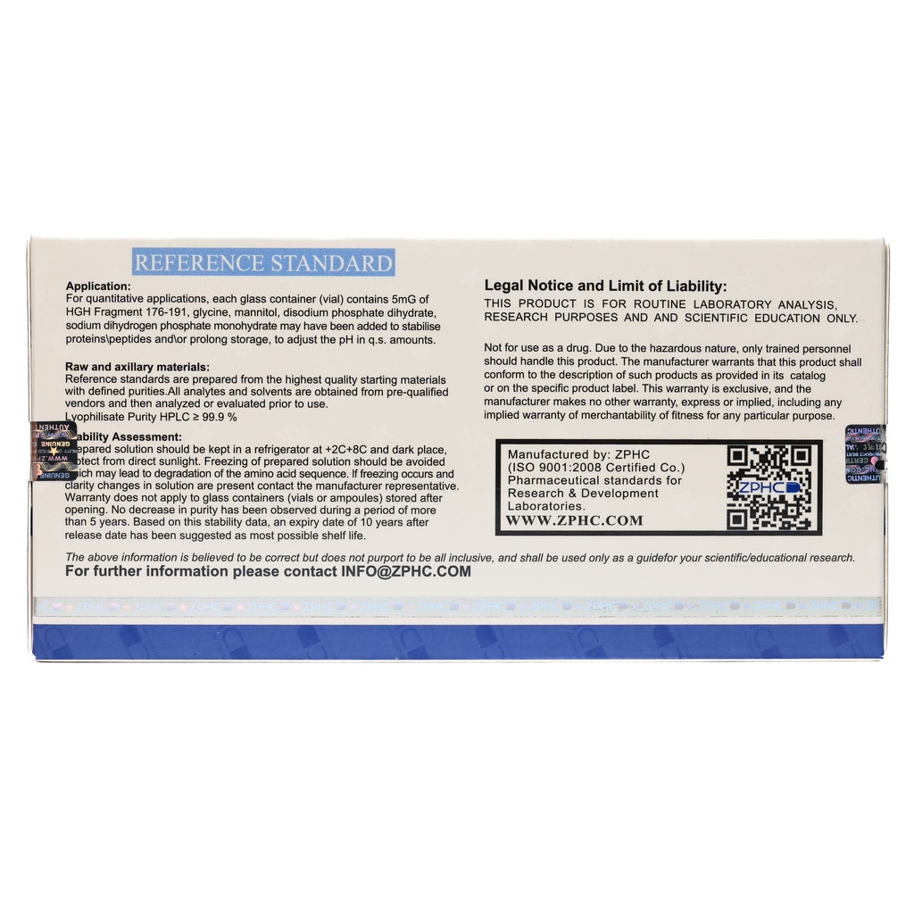 HGH FRAGMENT 176-191aa (25MG)
