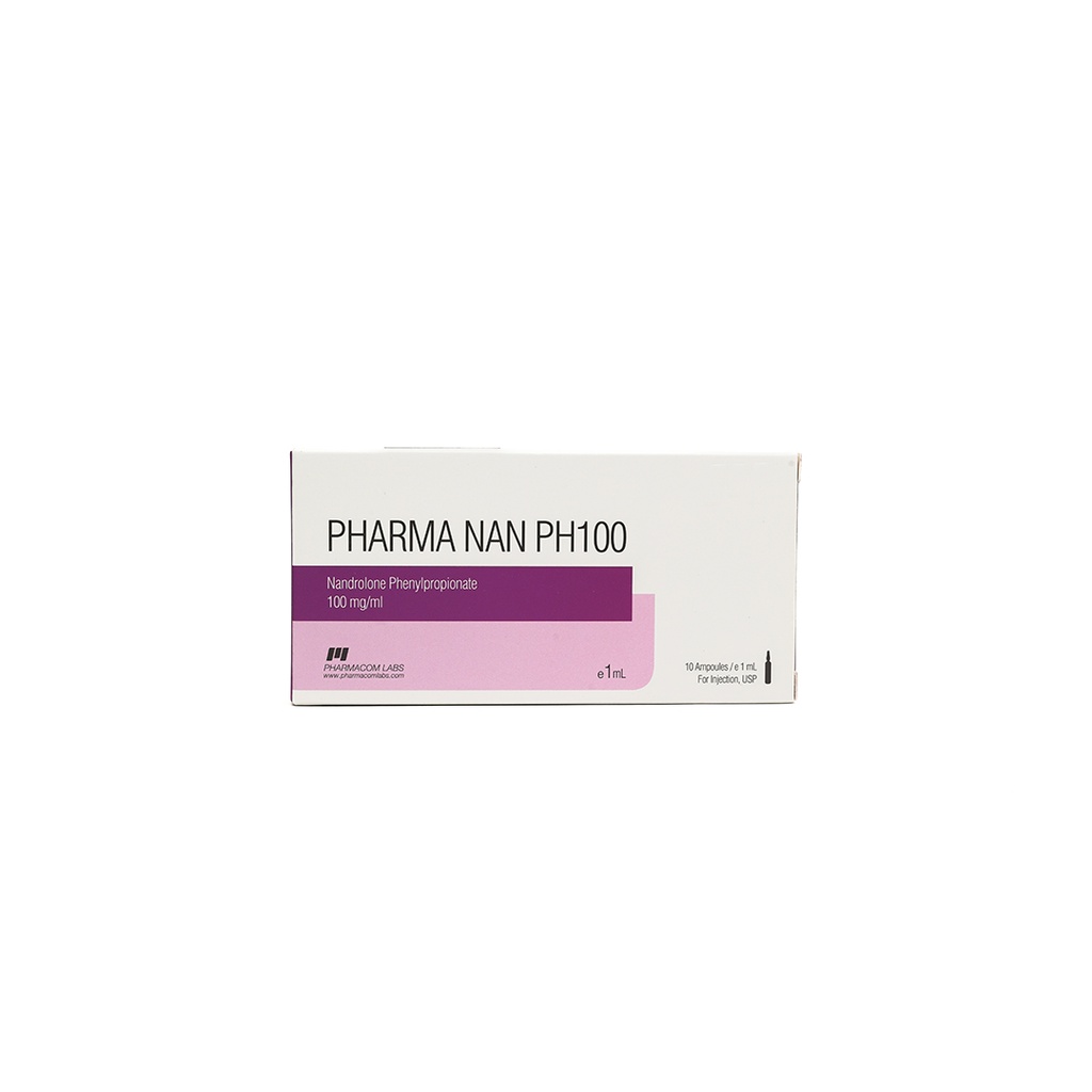[001010021] PHARMA NAN PH 100  - Nandrolone Phenylpropionate  - 100 MG/ML - 10 X 1 ML AMPULE - Pharmacom LABS