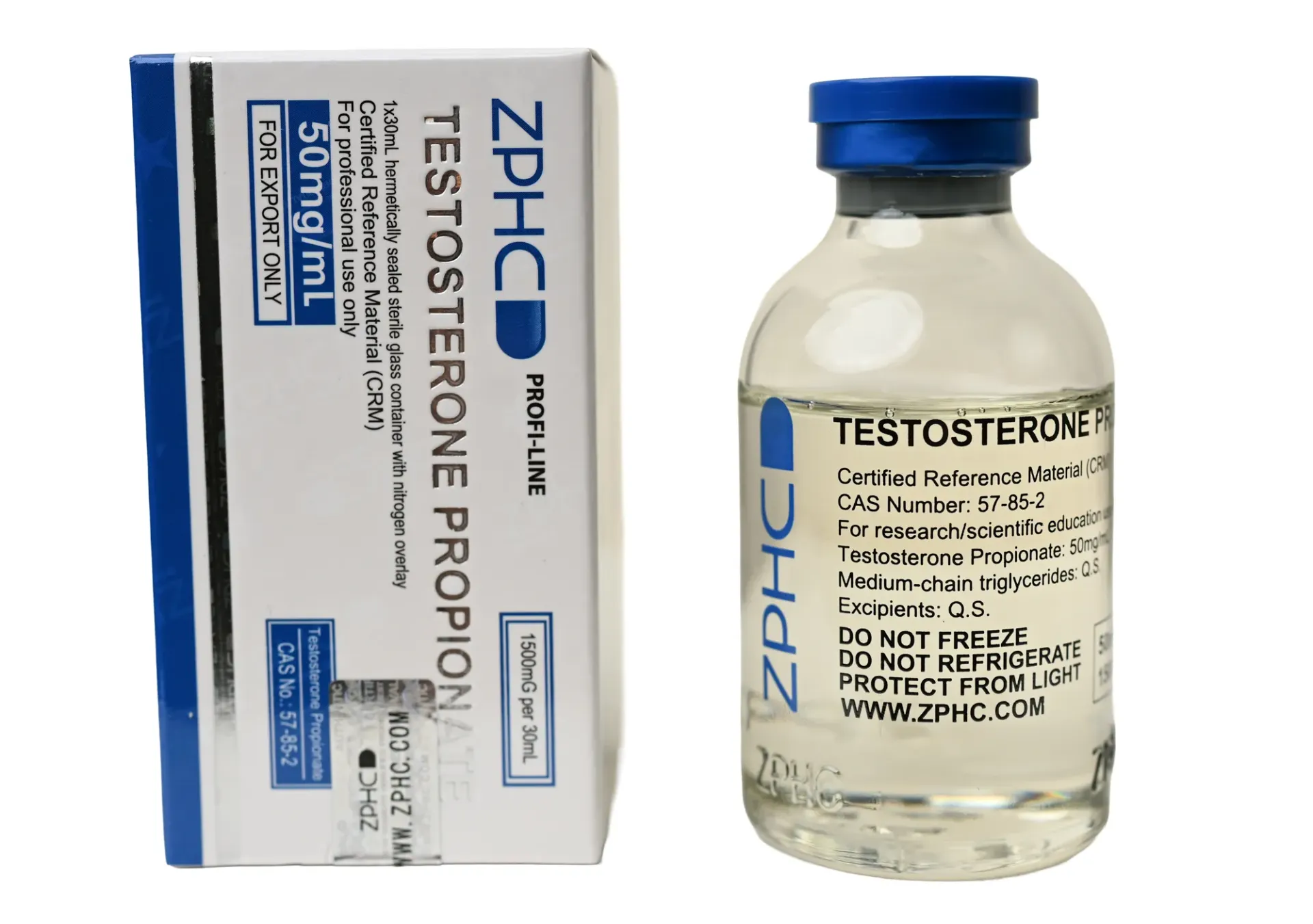 [002040055] Testosterone Propionate  - 50 MG/ML - 30 ML VIAL - ZPHC PHARMA