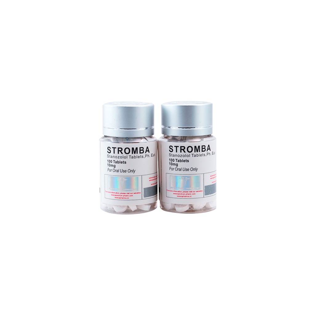 [004140040] STROMBA  - Stanozolol  - 10 MG / pill  - 100 Tablets Bottle - Spectrum PHARMA