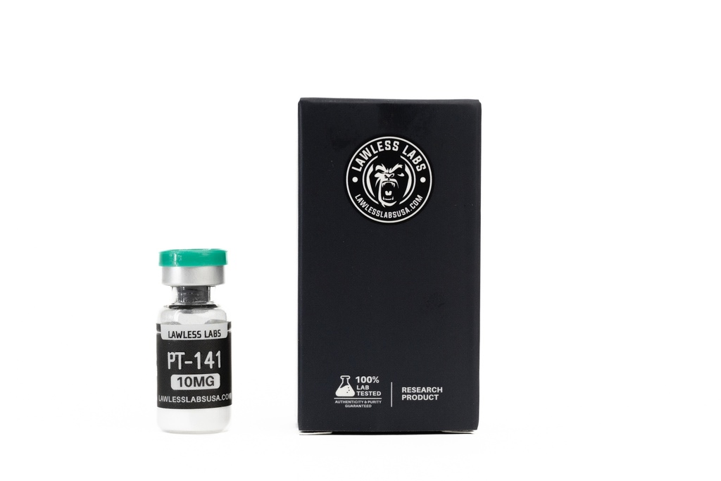 [015110026] PT-141 - (2-8 C) - 10 MG / VIAL - 1 VIAL - LAWLESS LABS