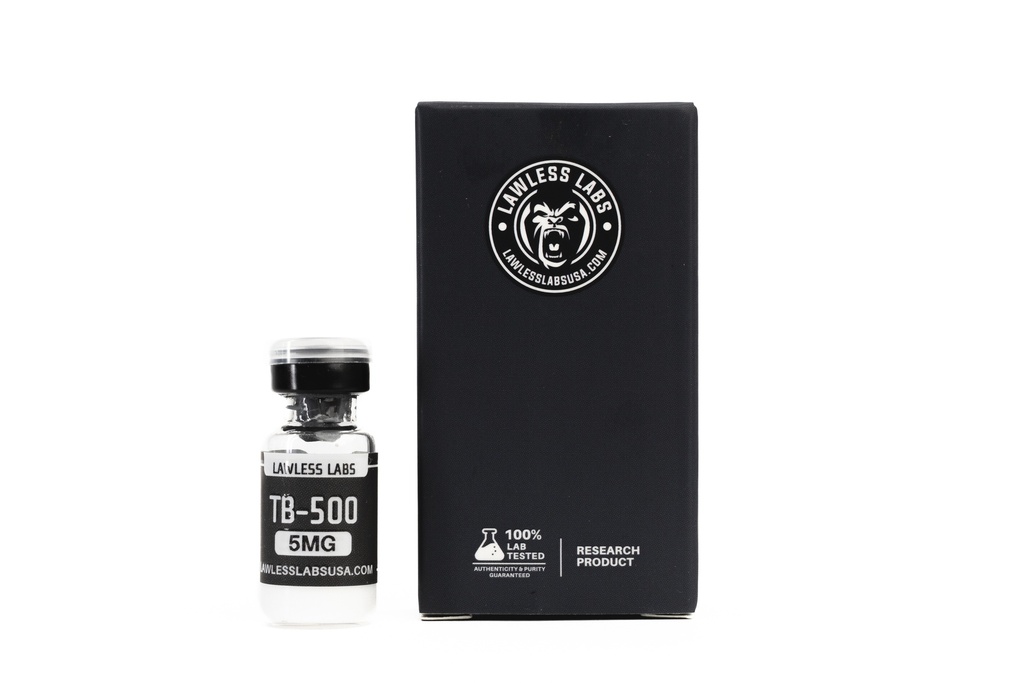 [015130027] TB-500 - THYMOSIN BETA-4 (2-8 C) - 5 MG / VIAL - 1 VIAL - LAWLESS LABS
