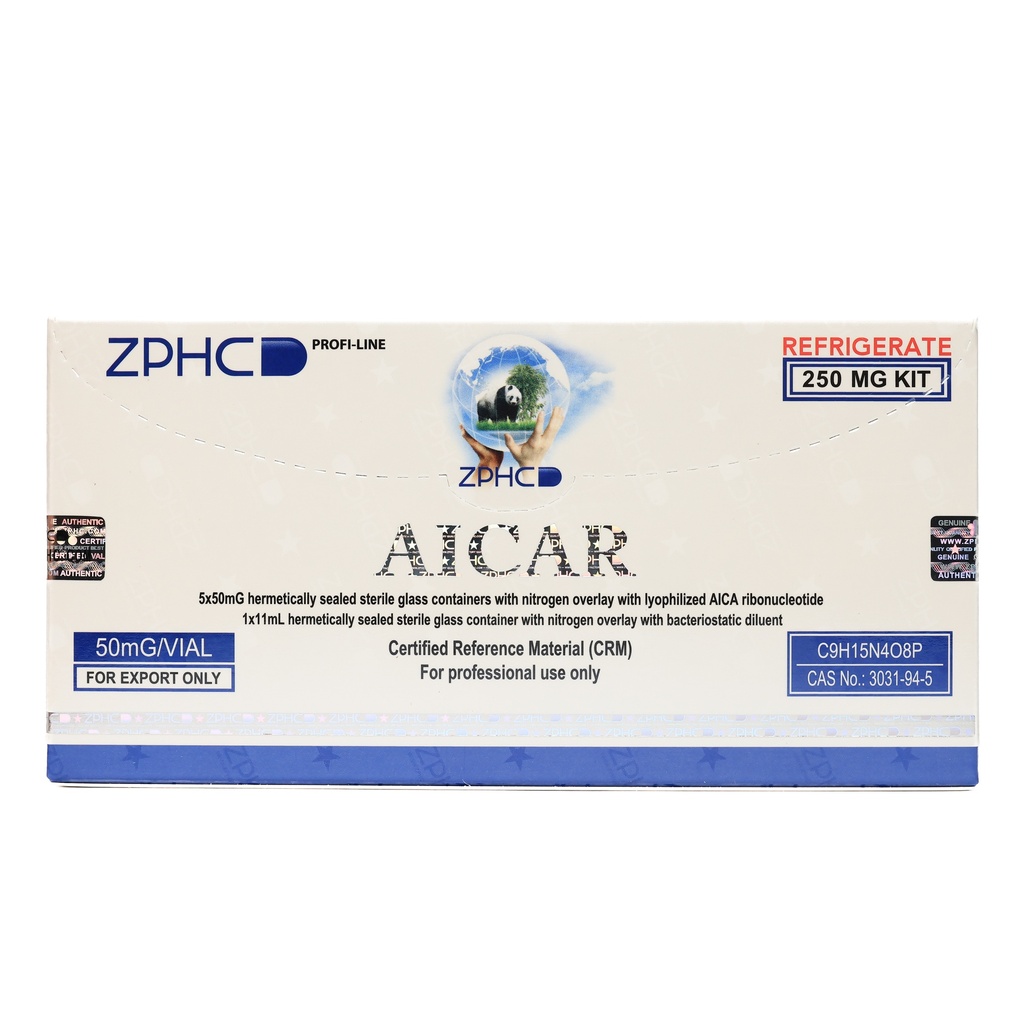 [002070116] AICAR (250MG) - (2-8 C) - 50 MG/VIAL - 5 VIALS - ZPHC PHARMA