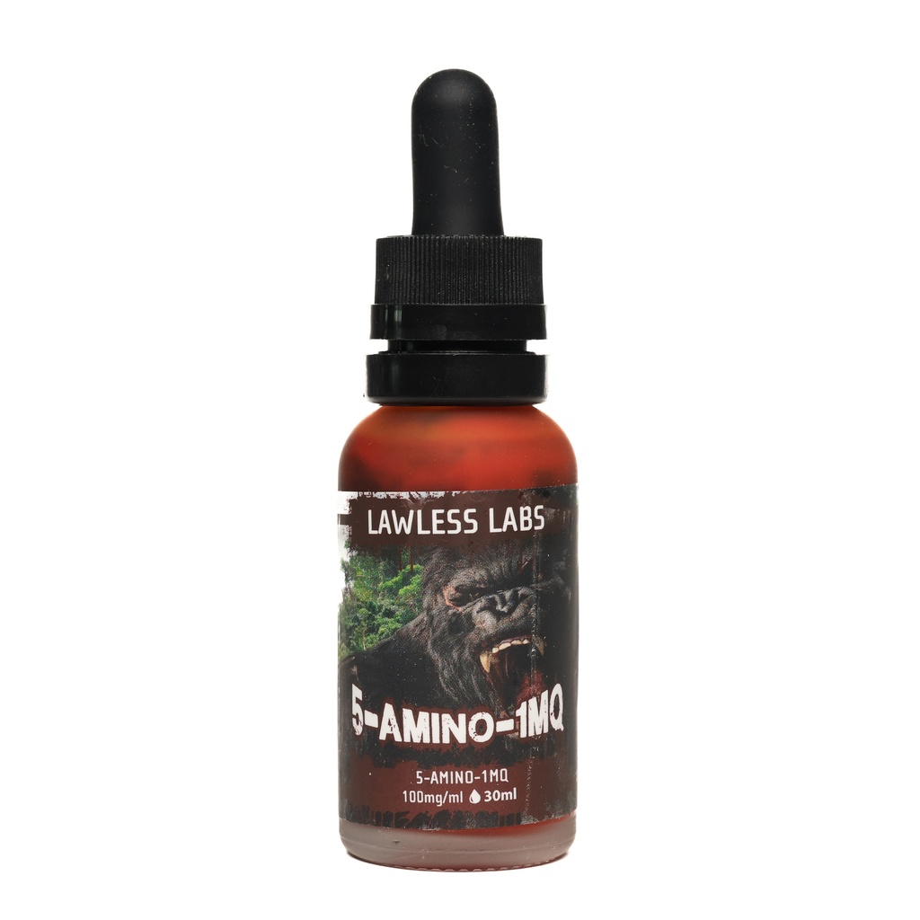 [015040031] 5 Amino   - 1MQ liquid - 100 MG/ML - 30 ML Bottle - LAWLESS LABS
