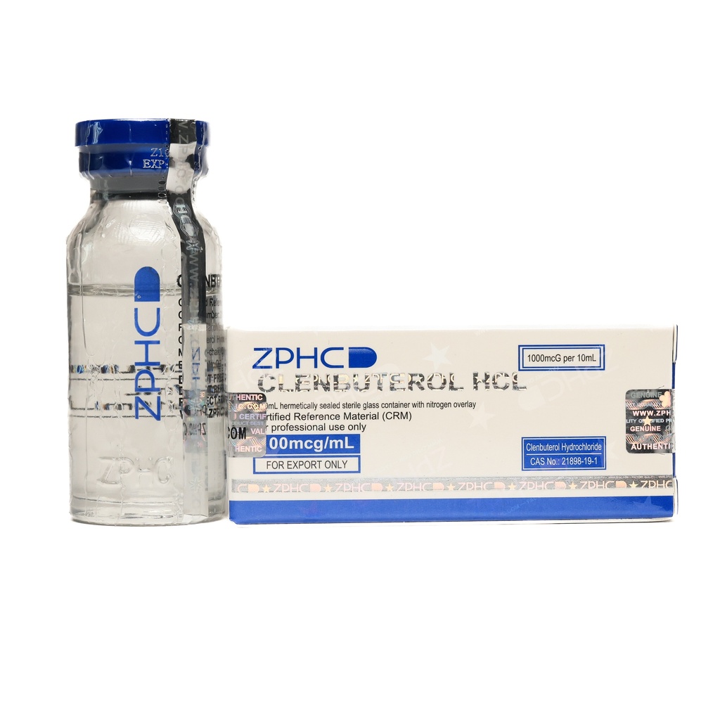 [002030134] Clenbuterole INJection - 100 MCG/ML - 10 ML VIAL - ZPHC PHARMA
