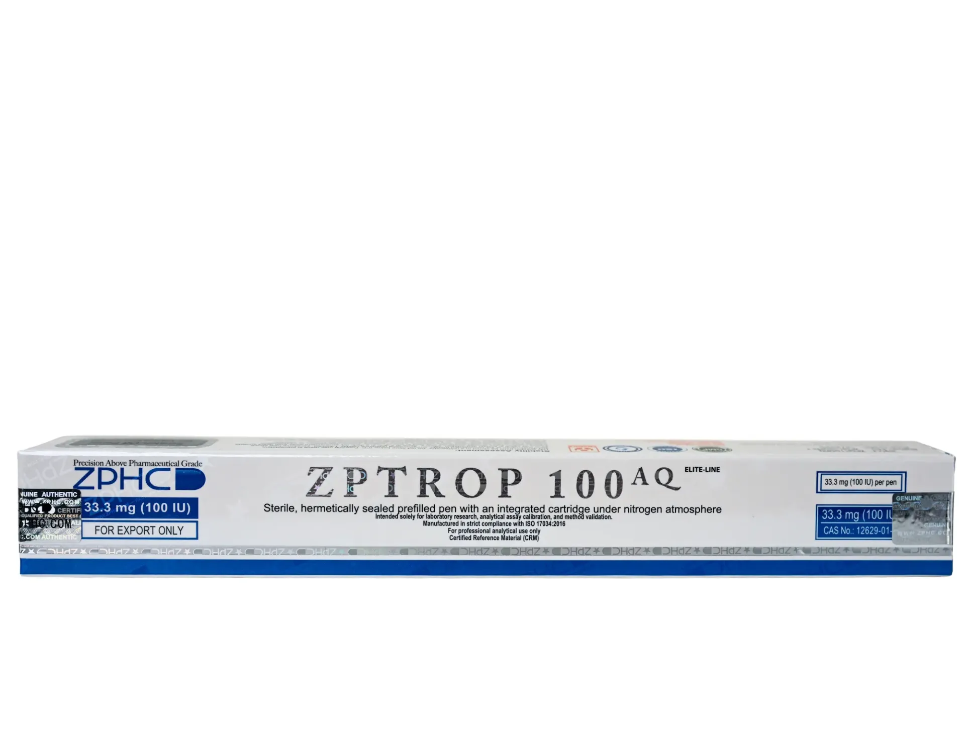 [002060169] ZPTROP 100 IU (AQ) - HGH - Human Growth Hormone (2-8 C) - 100 IU / PEN - 33.3 MG / 3 ML PEN - ZPHC PHARMA