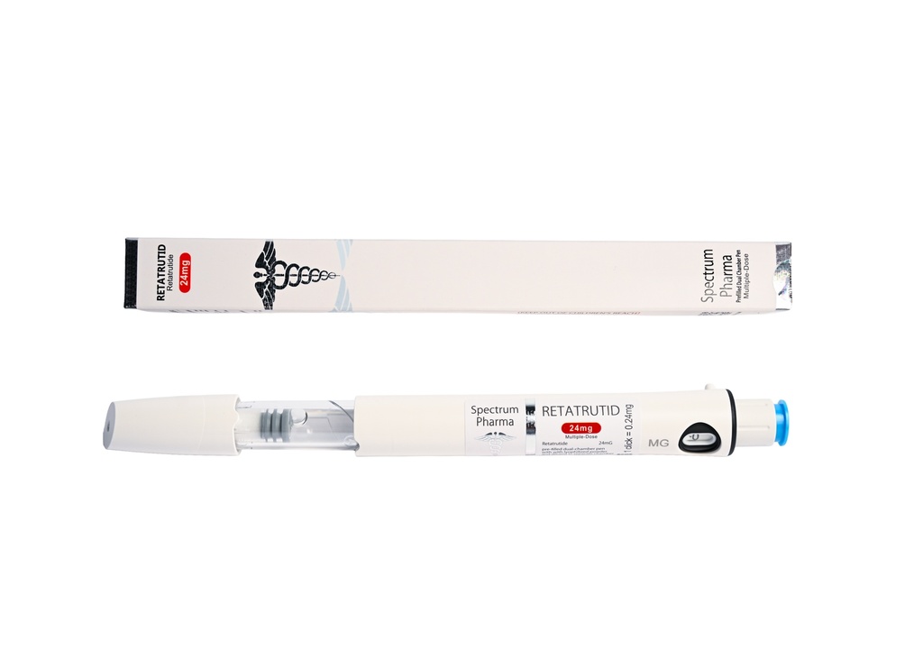 [004100059] Retatrutide 24 - (2-8 C) - 24 MG / PEN - Dual chamber cartridge 1.3 ML PEN - Spectrum PHARMA